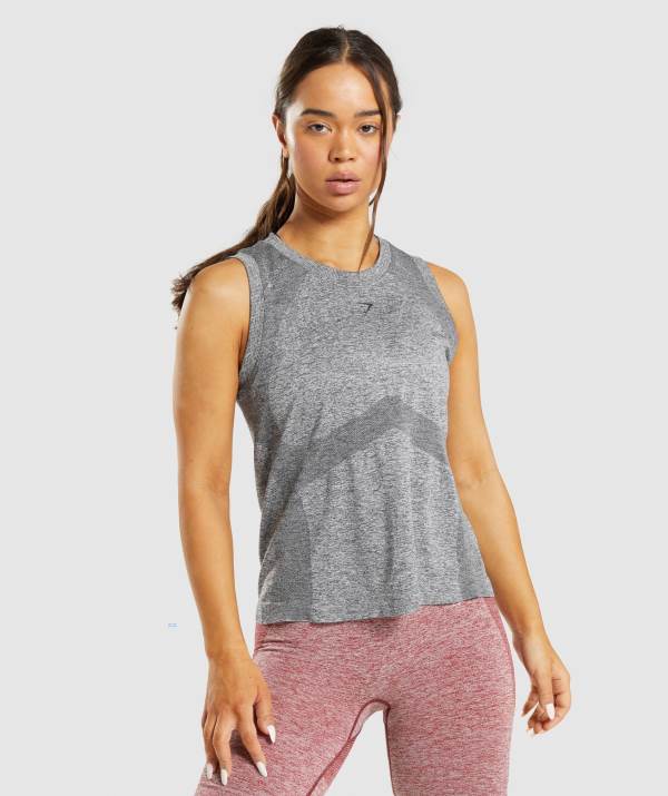Damske Tielko Gymshark Flex Loose Top Siva Siva | EJ1356740